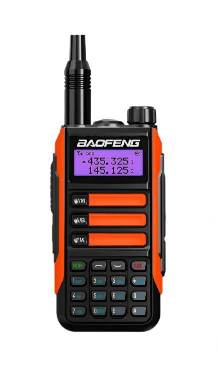 BaoFeng UV-16 Plus Walkie Talkie High Power USB C 10KM Long Range UV-16 Two Way Radio Dual Band Waterproof Transceiver FM Radio-WAYBIKER