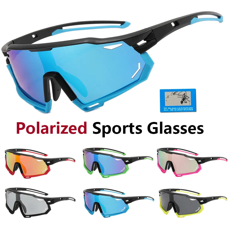 Polarized Sports Glasses Photochromic Men's and Women's Bike Eyewear Mountain MTB Cycling UV400 Sunglasses Bicycle Road Goggles-WAYBIKER