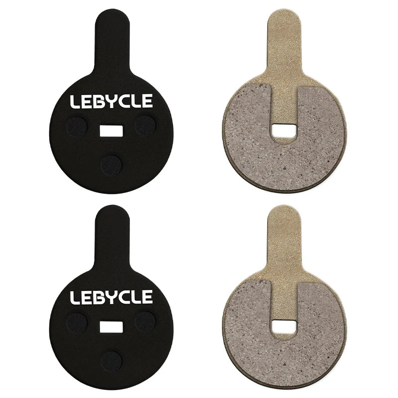 Lebycle 2Pairs High-Quality MTB Bike Resin Semi Metal Brake Pads Universal Hydraulic brake-WAYBIKER
