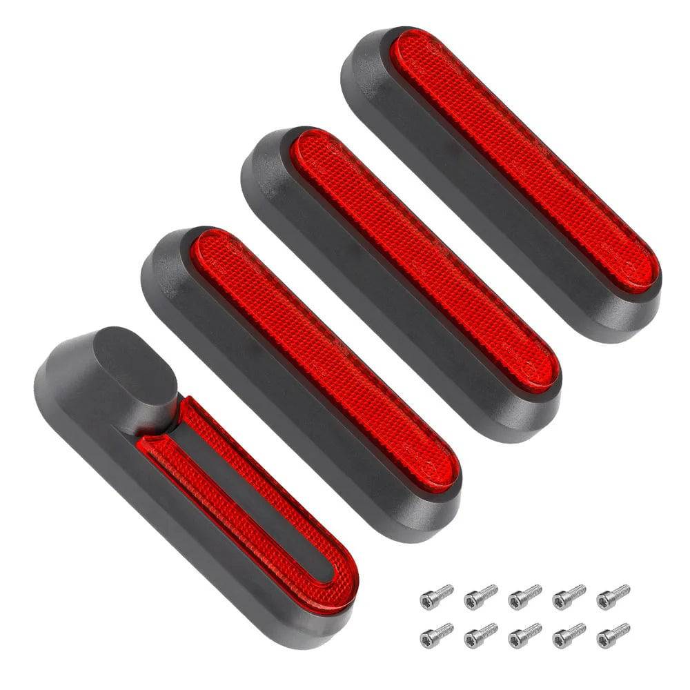 Front Fork Rear Wheel Protection Cover for Xiaomi 1S Pro 2 MI3 Electric Scooter Hub Cap Reflective Protect White Red Blue Shells-WAYBIKER