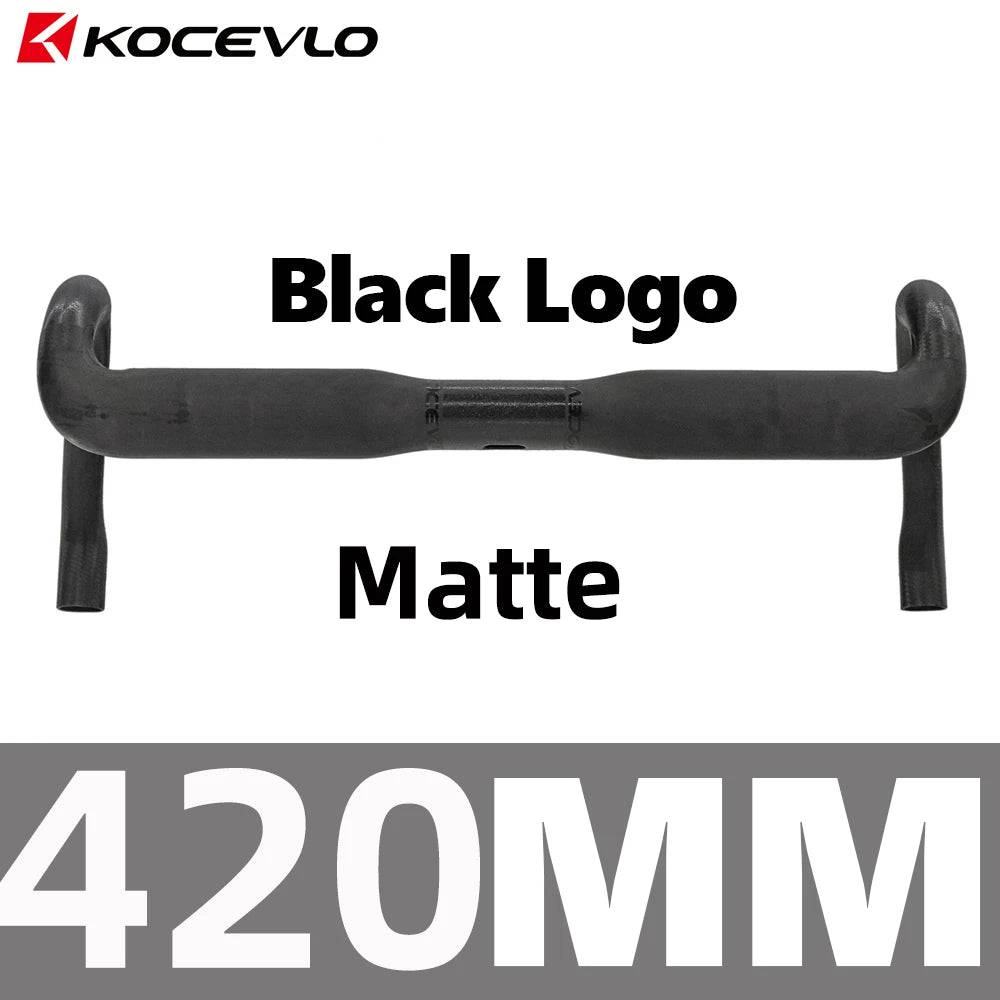 Kocevlo SL Road Carbon handlebar ultra light 150g Compatible  internal cabling system Gravel road bike handlebar 31.8mm-WAYBIKER