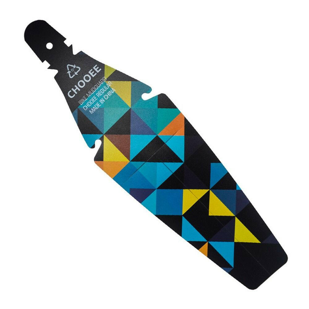 Bike Saddle Fender Fixed Gear Bicycle Part Rear Mudguard Printed Pattern Mud Guard Wings Cycling Accessories Plastic Ass Savers-WAYBIKER