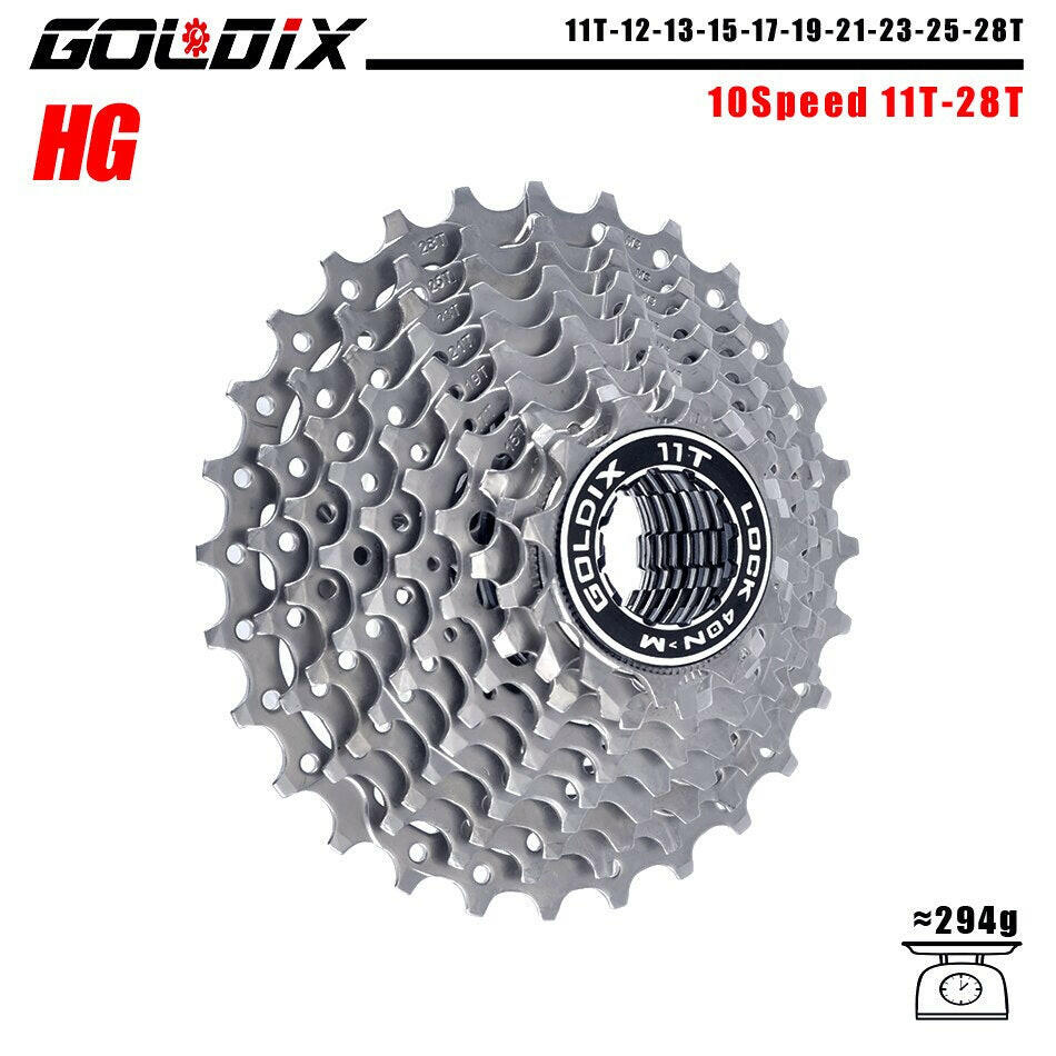 GOLDIX MTB/Road bike Cassette 11-25/28/32/34/36T bicycle freewheel 8/9/10/11/12 speed sprocket flywheel for Shimano SRAM-WAYBIKER