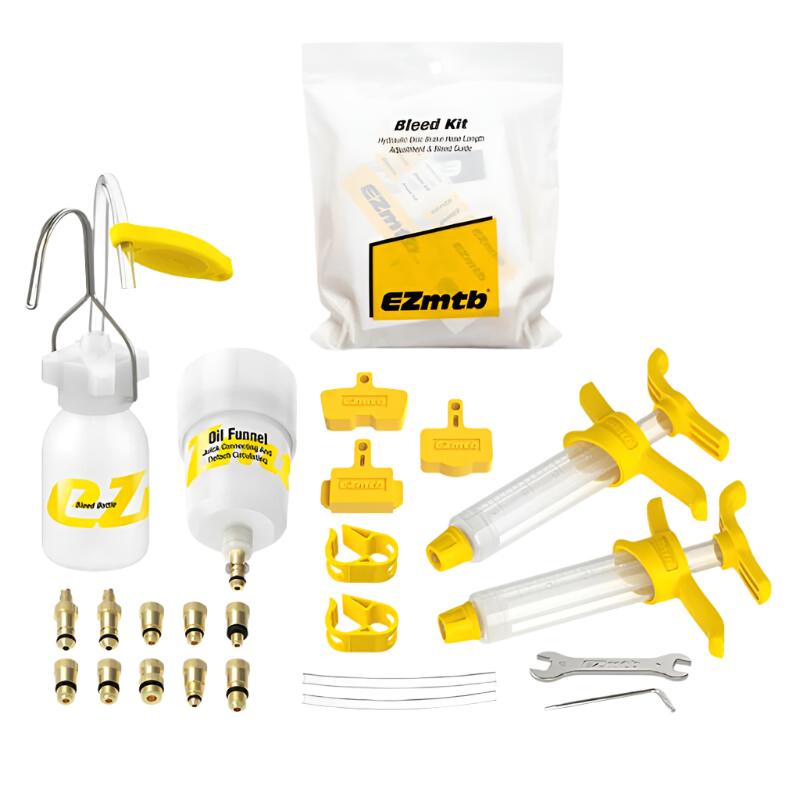EZMTB Bicycle Brake Oil Bleed Kit Tools For SHIMANO SRAM Avid MAGURA Series Hydraulic Disc MTB Road Bike Brake Repair Tool-WAYBIKER