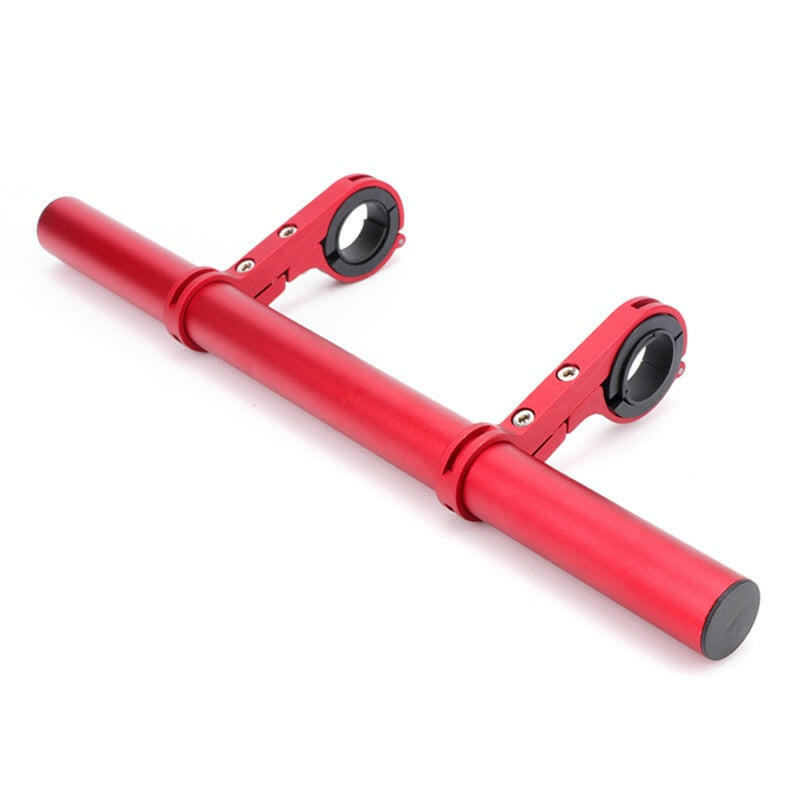 10//20/30cm Bicycle Handlebar Extended Bracket Bike Headlight Mount Bar Computer Holder Lamp Support Rack Alloy Stand-WAYBIKER