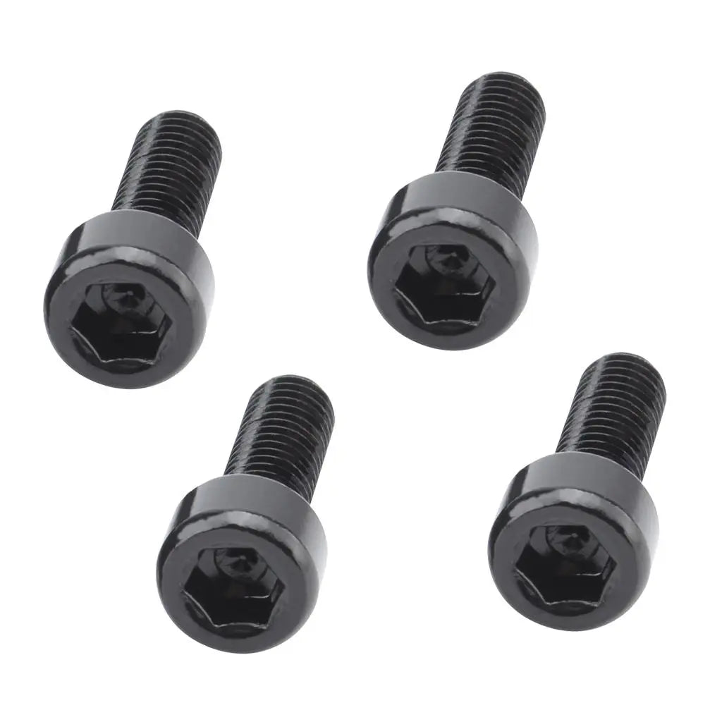 4pc Aluminum Alloy Bike Water Bottle Cage Bolts Holder