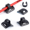 1/6Pcs Stick-on Cable Guide Bicycle Shift Brake Housing Line Tubing Buckle Tube Clip Aluminum Bike Oil Tube Fixed Clamp Adapter