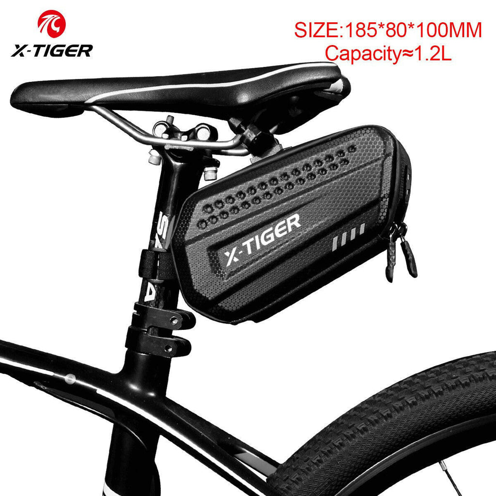 X-TIGER Bicycle Bag Waterproof Touch Screen Cycling Bag Top Front Tube Frame MTB Road Bike Bag 6.5 Phone Case Bike Accessories-WAYBIKER