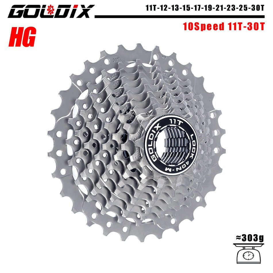 GOLDIX MTB/Road bike Cassette 11-25/28/32/34/36T bicycle freewheel 8/9/10/11/12 speed sprocket flywheel for Shimano SRAM-WAYBIKER