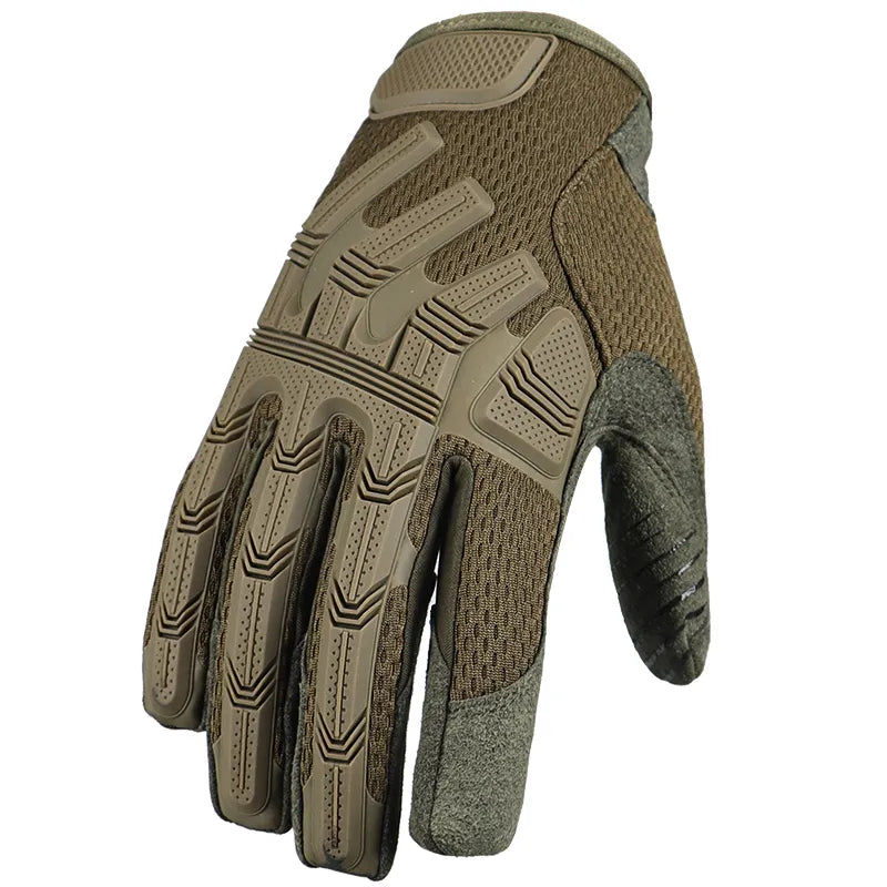 Riding Gloves Breathable Full Finger Antiskid Screen Touch Mountaineering Tactical Gloves Outdoor Sports Protect Gear-WAYBIKER