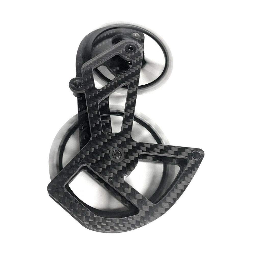 LTWOO Bicycle Ceramic Bearing Speed Carbon Fiber Pulley Wheel Rear Derailleurs Guide Wheel for Shimano 105/UT/Ultegra/DURA ACE-WAYBIKER