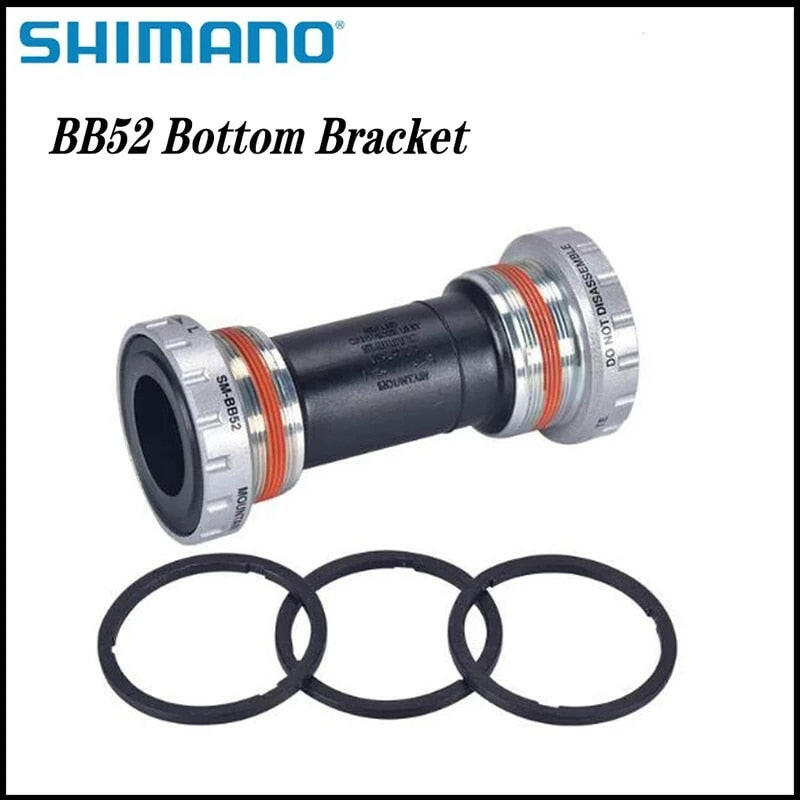 SHIMANO SM-BB52 Bottom Bracket DEORE M6100 Series Threaded HOLLOWTECH II 68/73 mm shell width - Trekking ORiginal parts