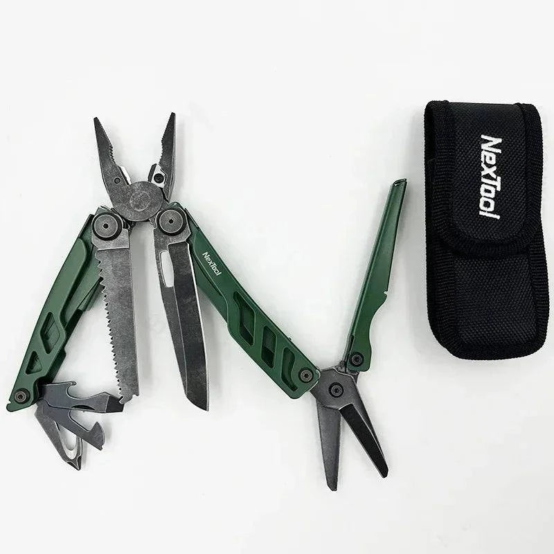 Xiaomi 2024 Newest NexTool Flagship Pro Multitool 16 In 1 Multi Function Tool Folding Pliers Big Scissors Outdoor EDC Equipment-WAYBIKER