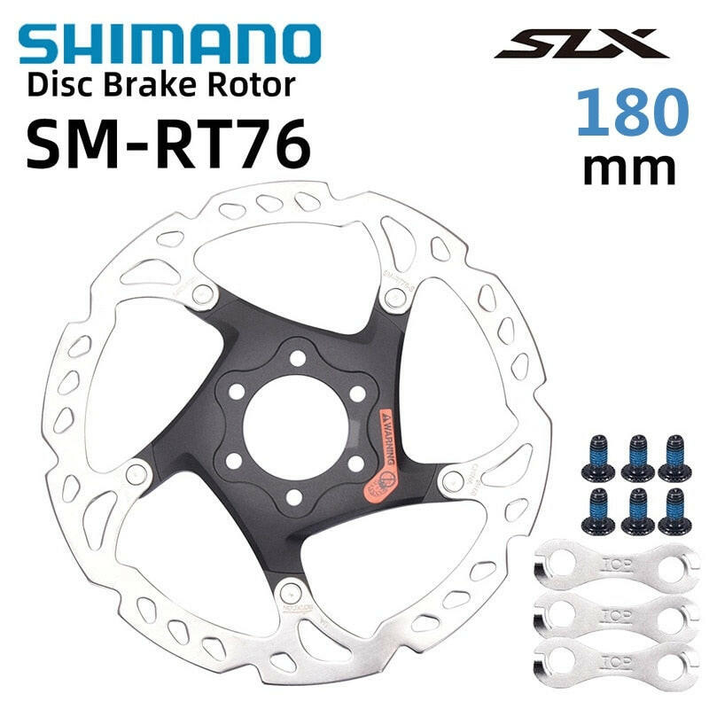 Shimano Deore XT RT86 SLX RT76 RT66 RT56 RT26 Bike Brake Disc 6 Bolt Rotors for MTB Mountain Bicycle Disc 160MM 180MM 203MM-WAYBIKER