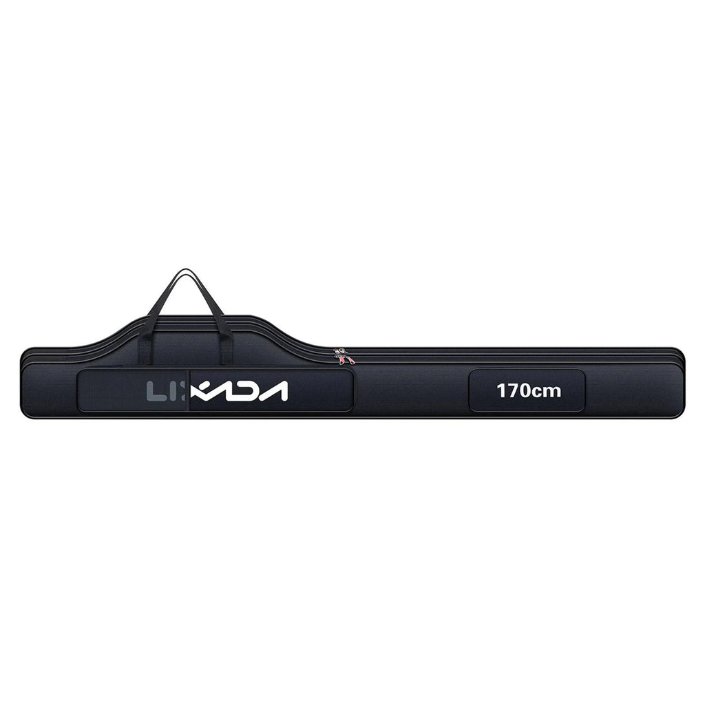 Lixada 210cm  Fishing Bag Portable Folding Fishing Rod Reel Bag Fishing Pole Gear Tackle Tool Carry Bag Storage Bag Organizer-WAYBIKER