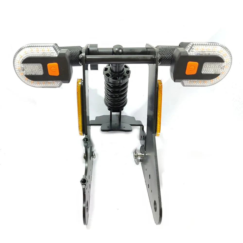 Xiaomi Scooter M365 Rear Fork Suspension with Turn Signal Light Indicator Upgrade Shock Absorber Damper 1s DIY Accessories-WAYBIKER