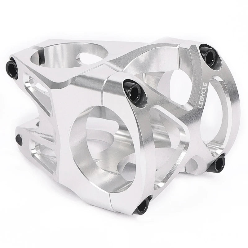 Lebycle Design 31.8mm MTB Bicycle Handlebar Stem Ultra Light 0 Degree Rise FR AM Enduro Short Bike-WAYBIKER