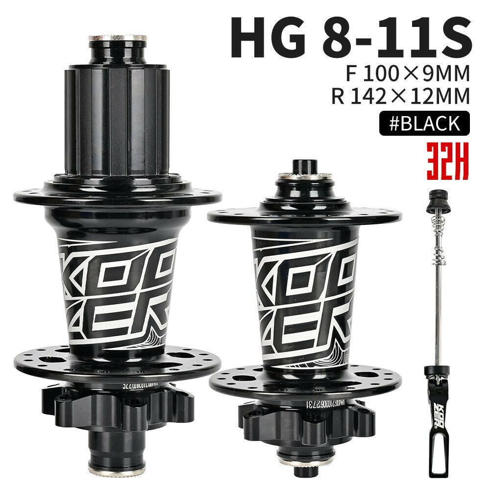 Bicycle Hub KOOZER XM490 Sealed Bearings Hub 6 Pawl 72T Noise Hub For HG 8 9 10 11 12 Speed For Sram NX SX 12S 28/32/36Hole-WAYBIKER