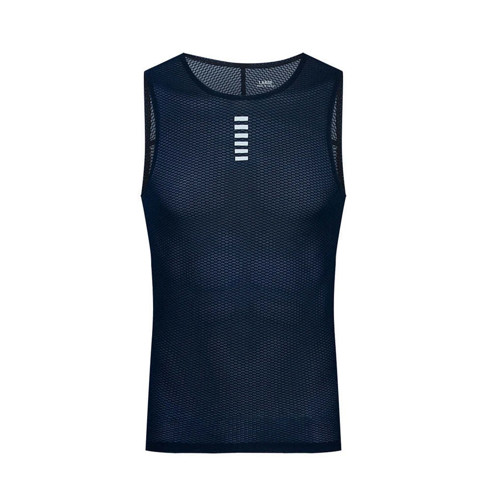 YKYWBIKE Cycling Base Layer Cycling Vest Reflective Underwear Sport Vest Men Undershirt Road Bike Jersey Summer Ride Clothing-WAYBIKER