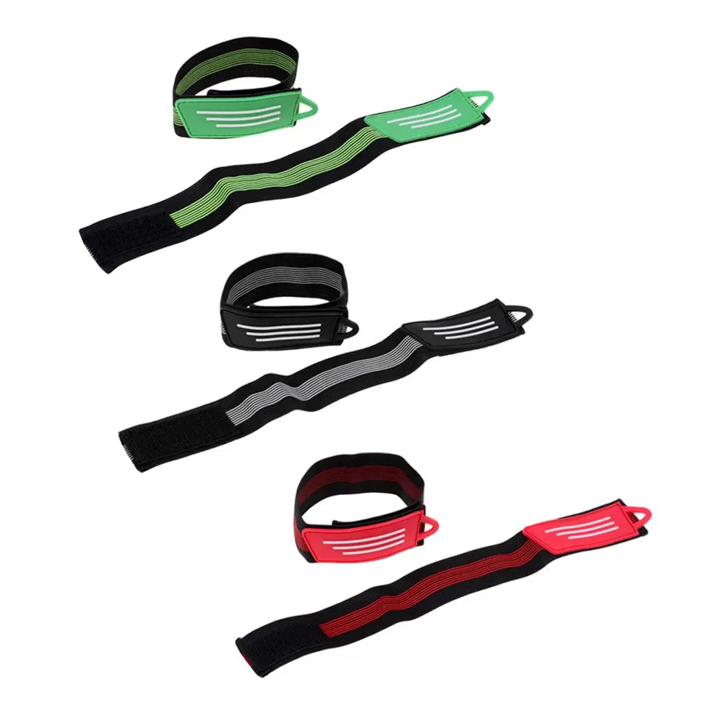 2 Bike Ankle Leg Reflective Trousers Pant Bands Clips Strap