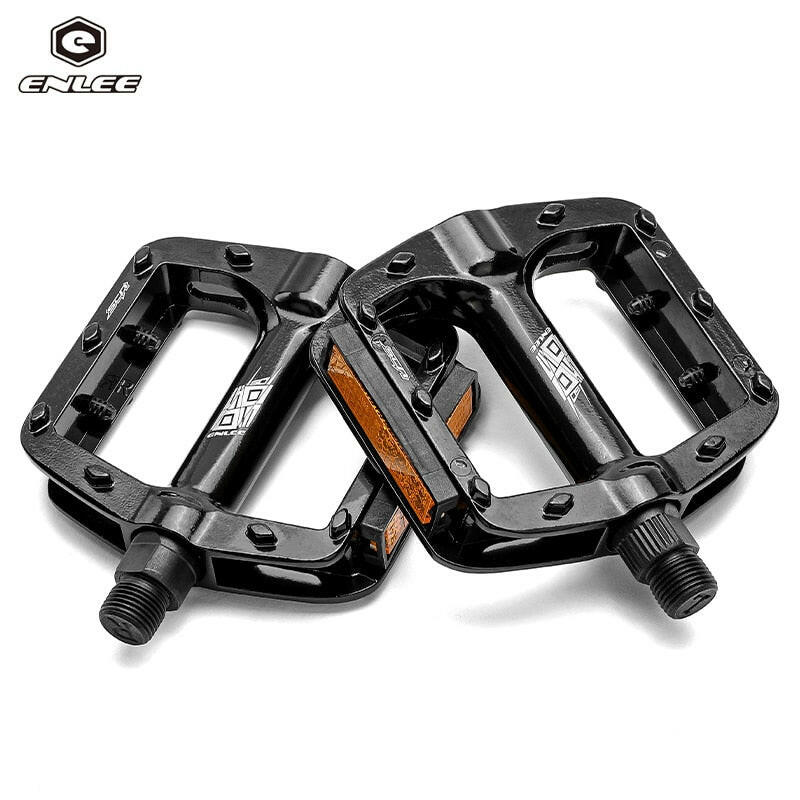 ENLEE Bicycle Pedals 3 Bearings Ultralight Anti-slip CNC BMX MTB Road Bike DU Pedal Cycling Sealed Bearing Bike Pedals-WAYBIKER
