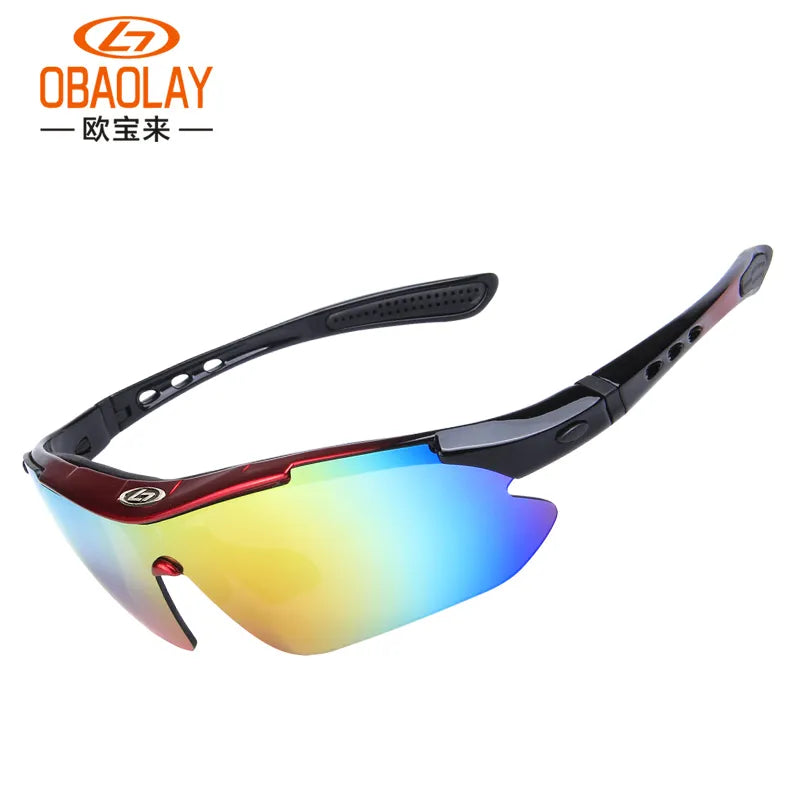 OBAOLAY Professional Best Cheap New Style Climbing Sunglasses Driving Cycling Glasses Fishing Polarized Custom Sport Eyewea-WAYBIKER