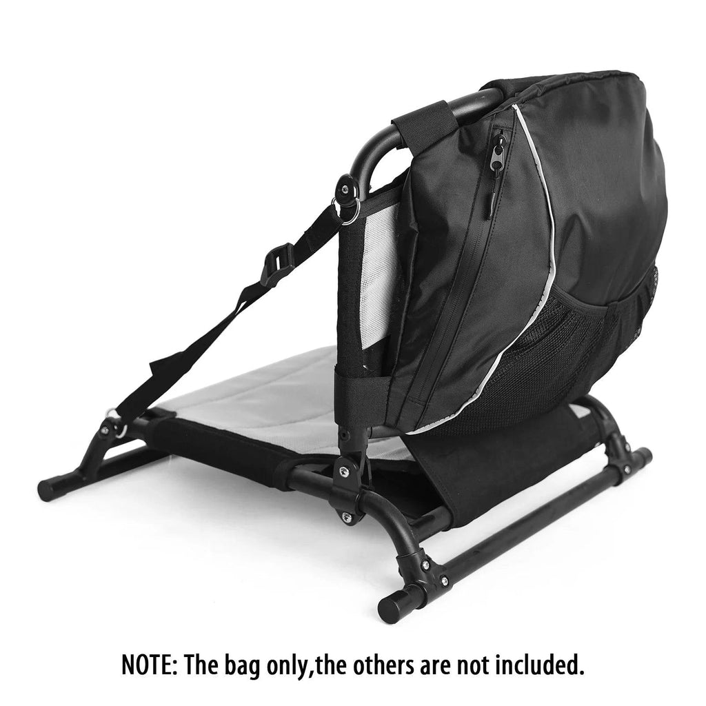 Kayak Storage Bag Water Resistant Kayaking Bag Mesh Storage Organizer Bag for Kayak Chair (Not Included)-WAYBIKER