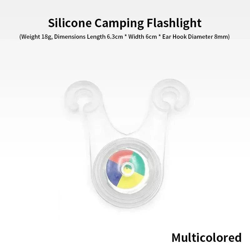Outdoor Camping Decoration Light LED Tent Rope Hanging Light Backpack Bicycle Warning Tail Light Silicone Campsite Light Light-WAYBIKER