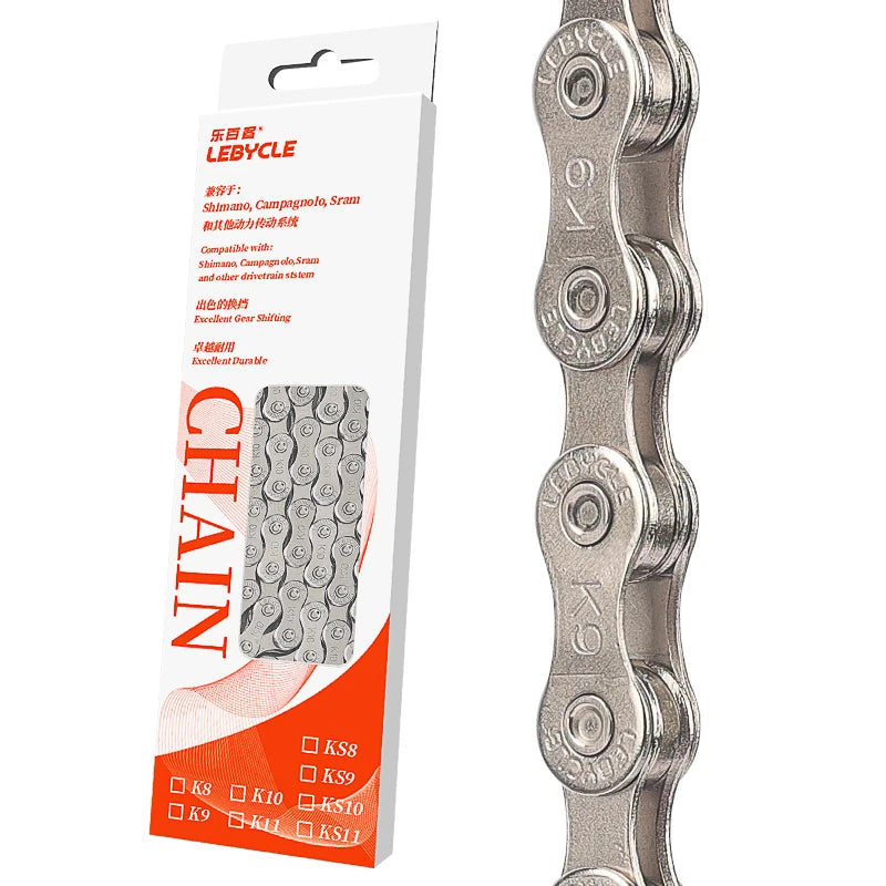 Lebycle MTB Road Bike Chain 6/7/8/9/10/11 Speed Chain Bicycle Parts High-Quality Durable Chains-WAYBIKER
