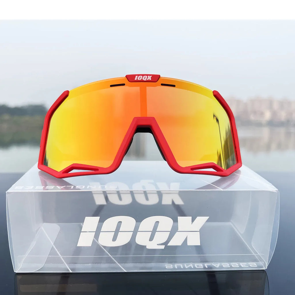 2023 IOQX polarized Outdoor Sports Bike Bicycle Sunglasses Gafas MTB Cycling Glasses Eyewear Peter Goggles eyeglass-WAYBIKER
