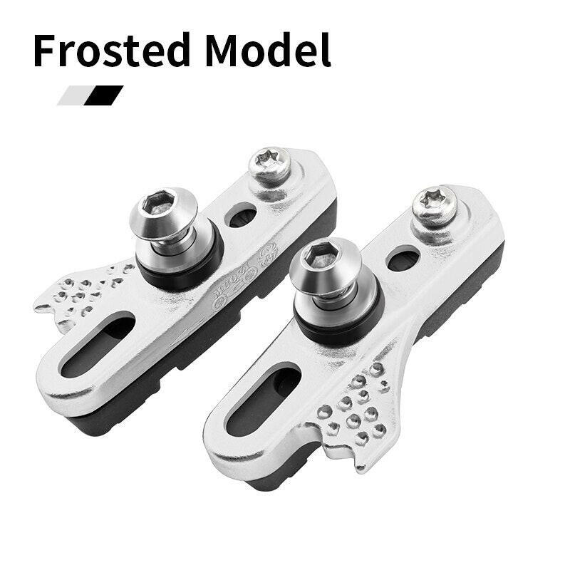 MUQZI Bike Brake Pads For Alloy Rims Ultra light Rubber Brake Shoes MTB Road Bicycle Brake Block Cycling Accessories-WAYBIKER