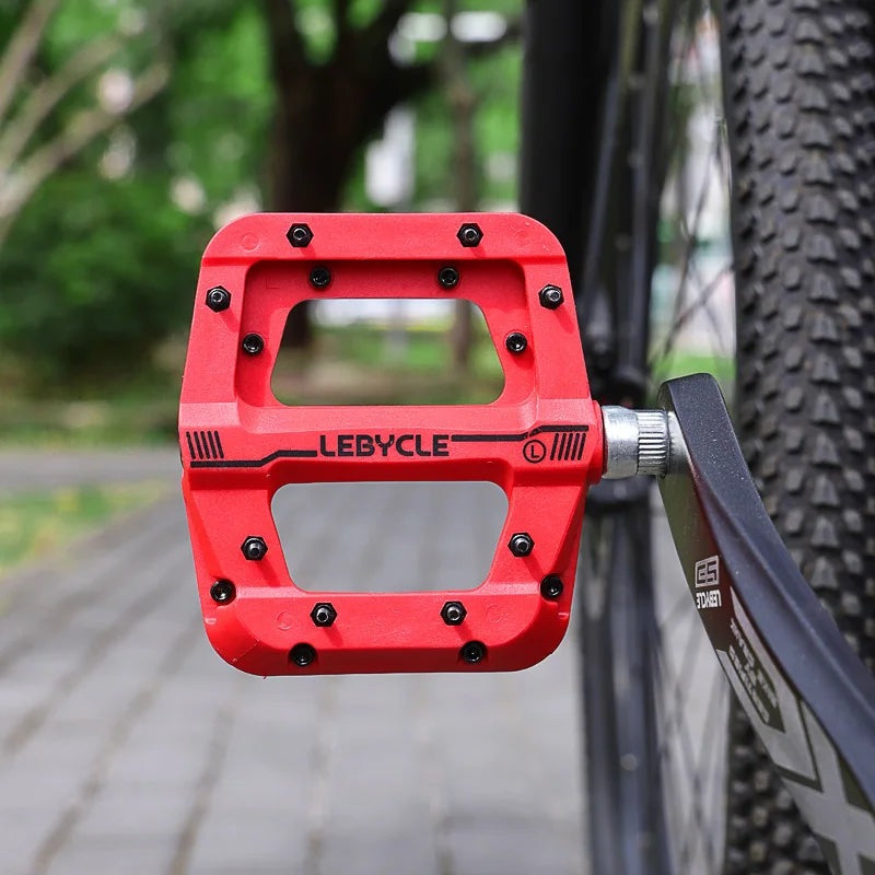 bicycle pedal bearing Lebycle MTB Bike Nylon Pedal Bearing Mountain Bike Pedals High-Strengt