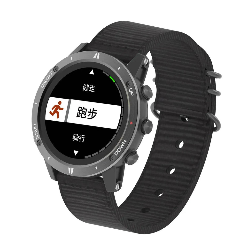 Outdoor GPS Sports Watch Fitness Tracker Wrist Smartwatch Provides Comprehensive Sports Data for Running Swimming Climbing-WAYBIKER