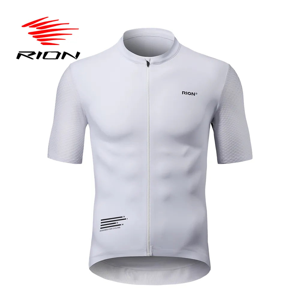 RION Cycling Jersey Men MTB Maillot Shirts Bicycle Clothing 2023 Mountain Bike Men's T-Shirt Wear Summer Outfit Clothes Jumper-WAYBIKER