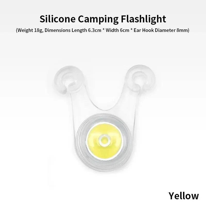Outdoor Camping Decoration Light LED Tent Rope Hanging Light Backpack Bicycle Warning Tail Light Silicone Campsite Light Light-WAYBIKER
