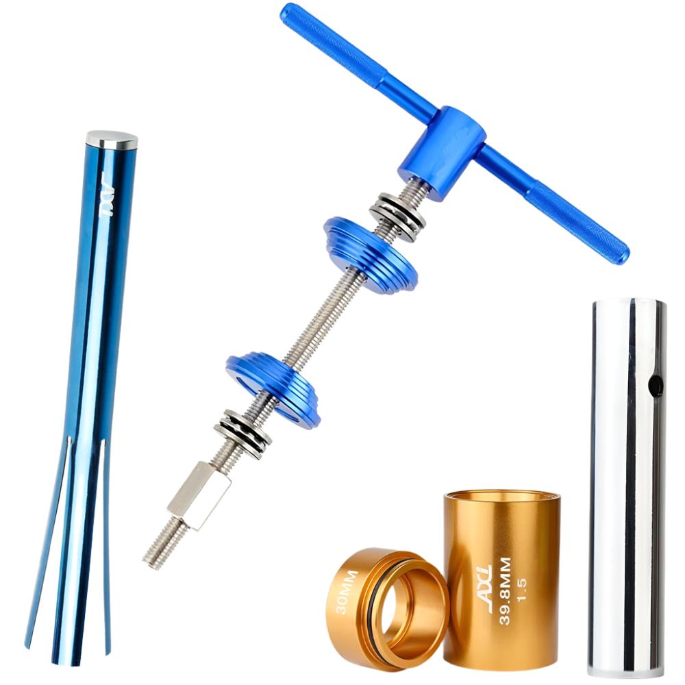MTB Road Bicycle Headset Press Fit Install Remove Tool Semi Integrated Steering Box Fork Crown Spacer Washer Installer Driver-WAYBIKER