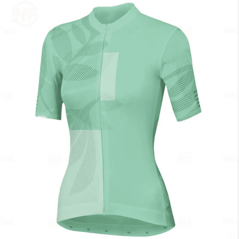 Women Cycling Jersey team Summer Short Sleeve Downhill Bicycle Clothing Ropa Ciclismo Maillot Quick Dry Bike Shirt-WAYBIKER