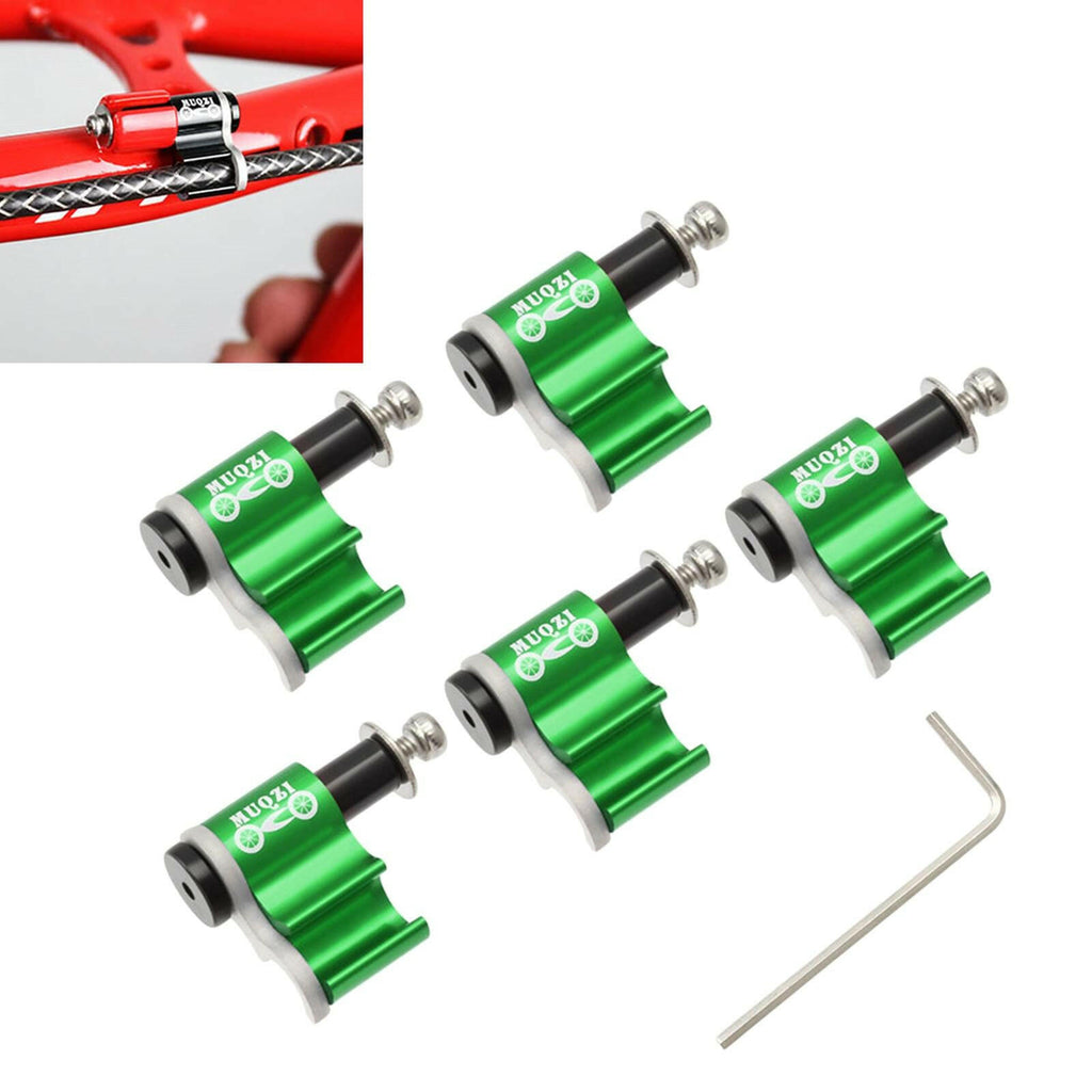 5Pcs Cable Guide Brake Line Holder Fixing Clamps Adapter-WAYBIKER