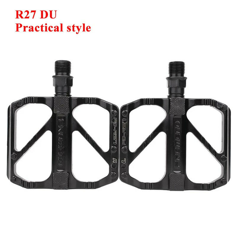 PROMEND Bicycle Pedals Anti-slip DU Bearing MTB Pedal Ultralight Road Bike Pedal Wide Platform R29 M27 Pedals Bike Accessories-WAYBIKER