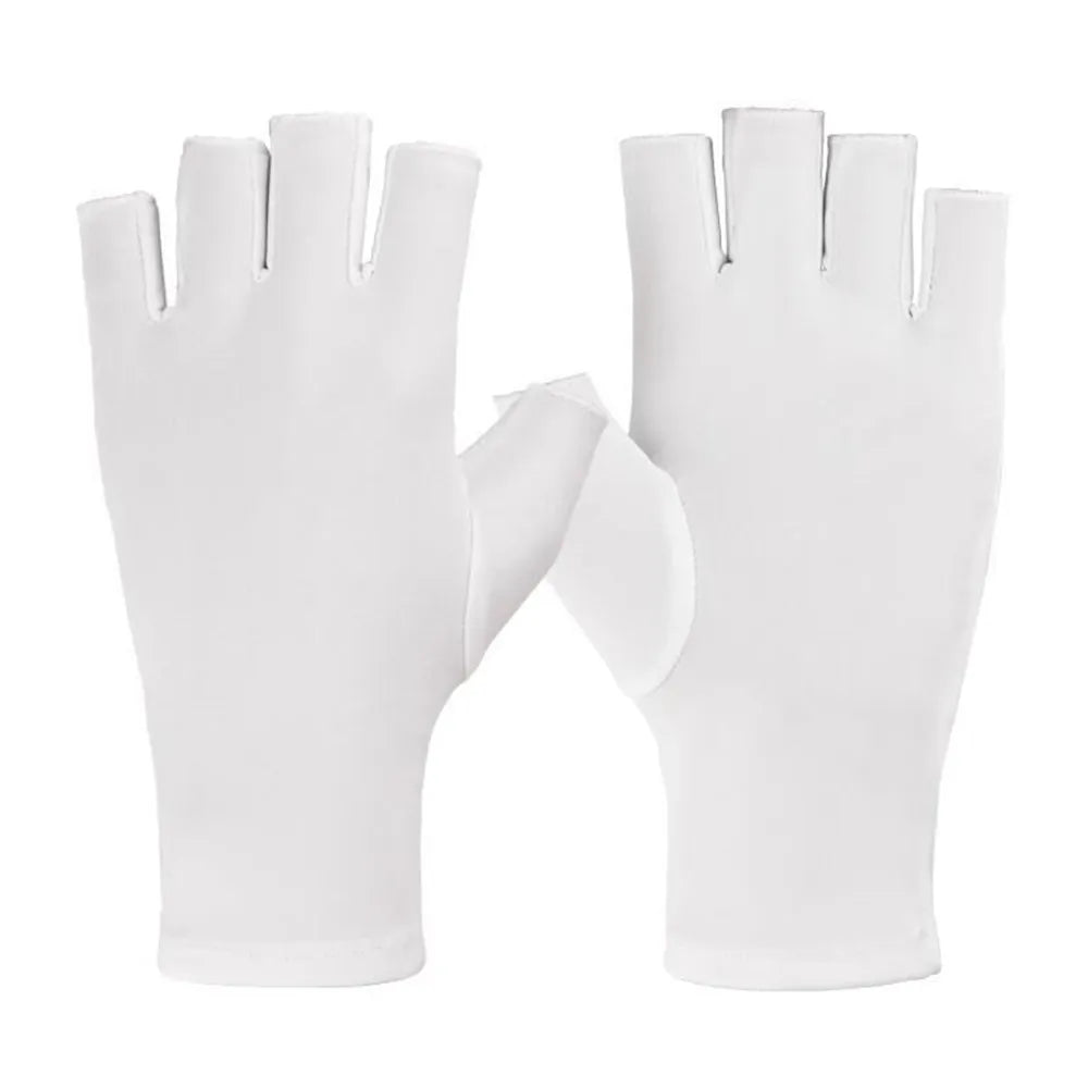 Outdoor Cycling Gloves Summer Breathable Sunscreen Gloves UV Protection Driving Gloves Non-slip Unisex Half Fingers Gloves-WAYBIKER