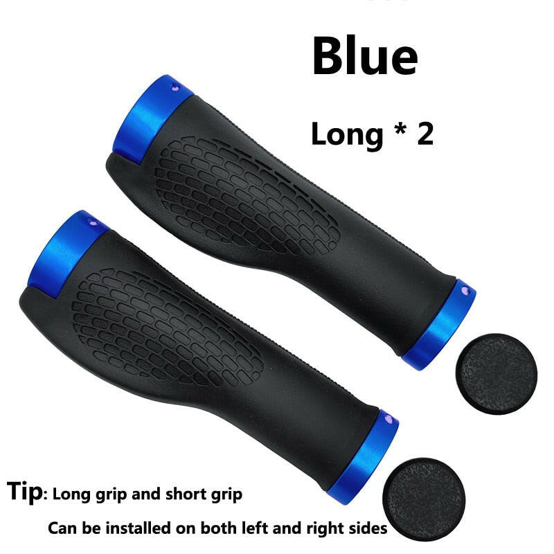 Bicycle Handlebar Grips Short Long Grip Integrated Rubber handle MTB Cycling Hand Rest Mountain Bike Grip Grippings BMX Grips-WAYBIKER
