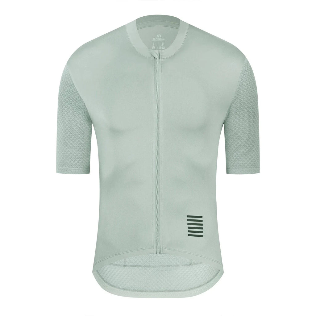 YKYWBIKE Men's Cycling Jersey Short Sleeve Summer Bicycle Jersey Road Bike Shirt Cycling Clothing Breathable Pro Team-WAYBIKER