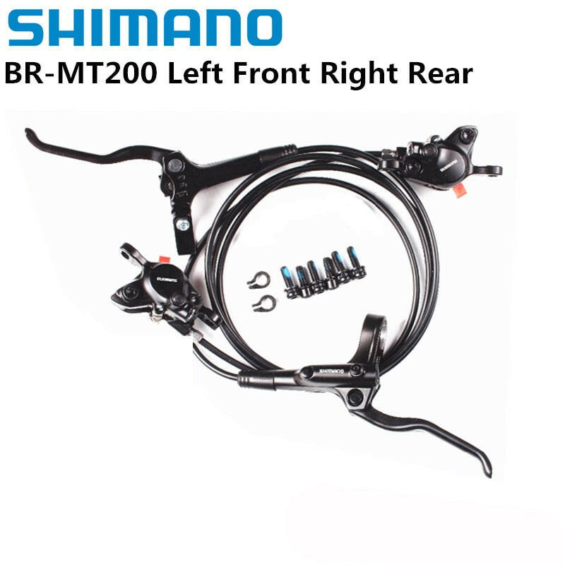 Shimano MT200 Brake BL BR MTB E-bike Hydraulic Disc Brake Bicycle Electric Bike Brake Left Front Right Rear Brake-WAYBIKER