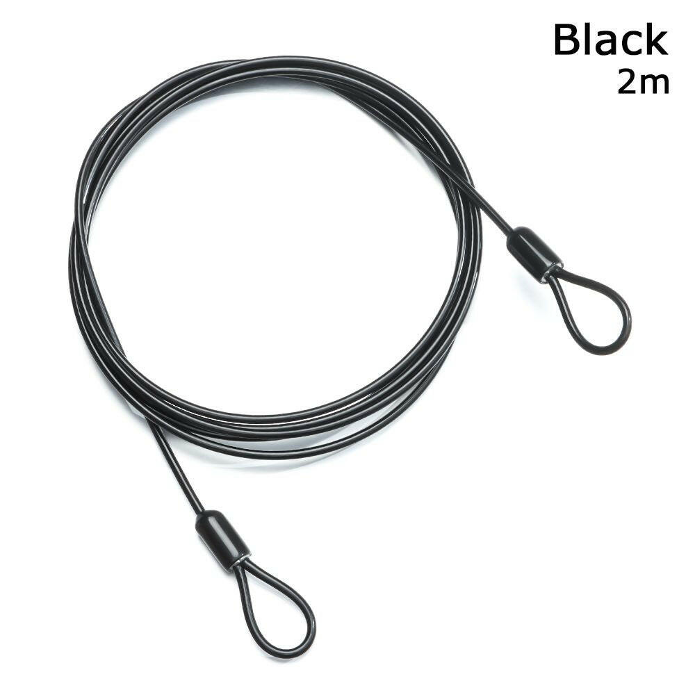 0.5/1/2Meters Bicycle Accessories Bicycle Lock Wire Cycling Strong Steel Cable Lock MTB Road Bike Lock Rope Anti-theft Security