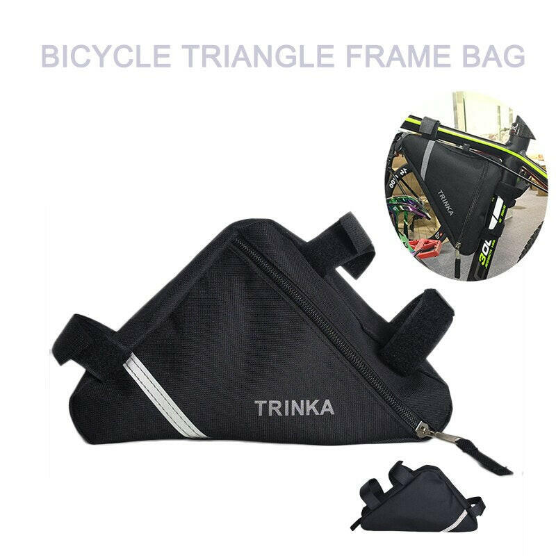 Bicycle Triangle Bag Bicycle Front Frame Handlebar Waterproof Cycling Bags Bike Parts-WAYBIKER
