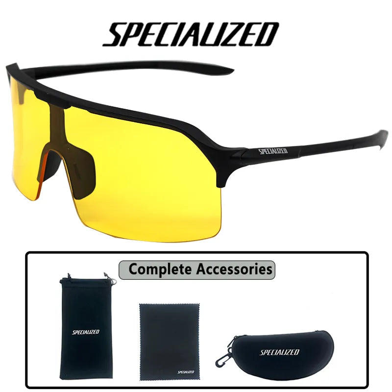 Cycling Sunglasses for Men Women Sport Polarized Lens Outdoor Goggles Bike Riding Glasses Bicycle Windproof Eyewear-WAYBIKER