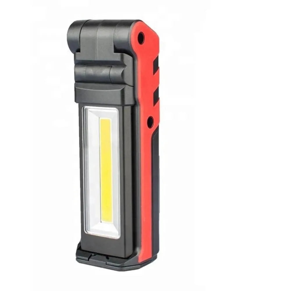 Upgrared Managetic Rechargeable LED COB Work Light for Car Repair USB Foldable Stepless dimming COB Flashlight Lamps-WAYBIKER
