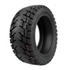 11 Inch 100/65-6.5 Scooter Tires Tubeless Tire Widened Thickened Vacuum Tire Off-Road Tire with Nozzle-WAYBIKER