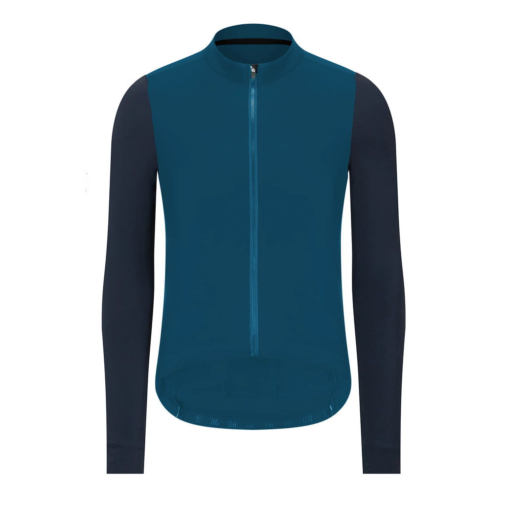 Rsantce 2024 Winter Thermal Fleece Cycling Jersey Top MTB Bike Outdoor Men's Bicycle Clothing Long Sleeve Shirt Uniform