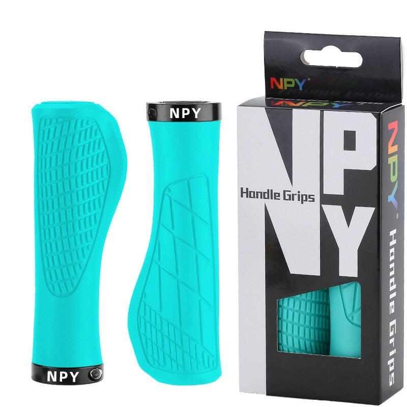 Bicycle Handlebar Grip Lock On Mountain Bike Grip Soft Rubber MTB Cuffs 22.2mm Bicycle Handle Cover Non-slip Bike Handles-WAYBIKER